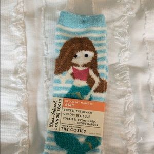 Bath & Body The Cozies Socks Mermaid